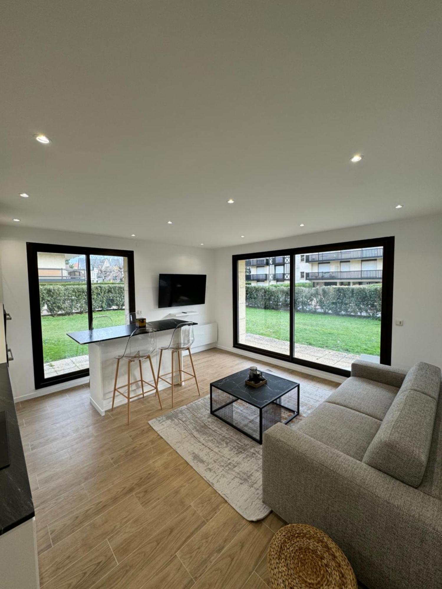 Deauville Riviera - Jardin Face A La Plage, Proximite & Luxe Inegale Exterior foto